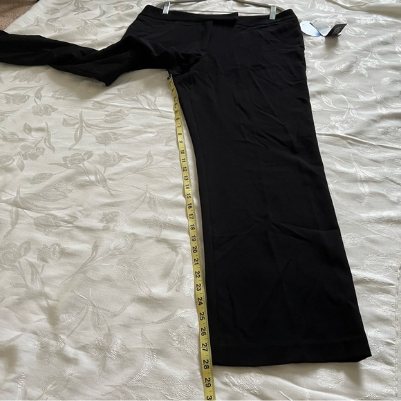 Style & Co.Julie Womens Straight Leg  Black Pants 16P Business Casual Stretch - Picture 11 of 16